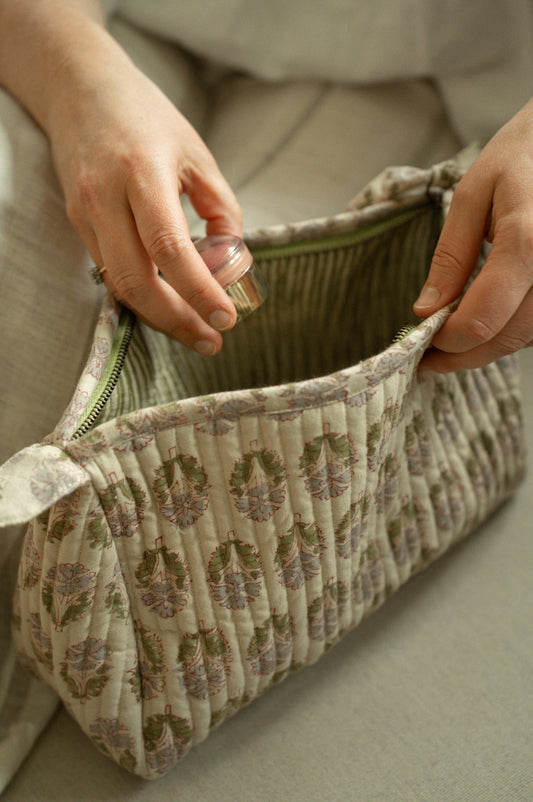 Nandini Block Print Pouch L