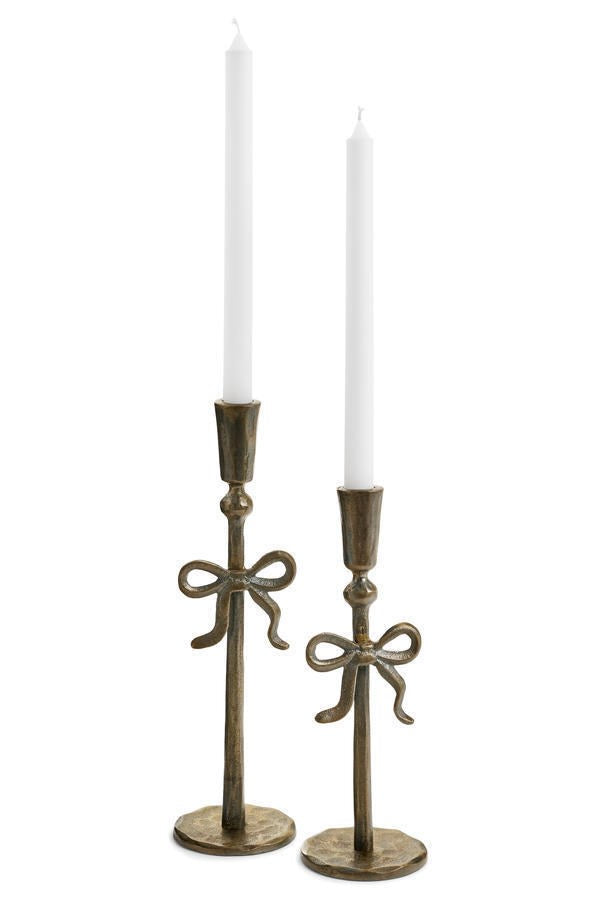 Candle Holder w/ Bow Detail