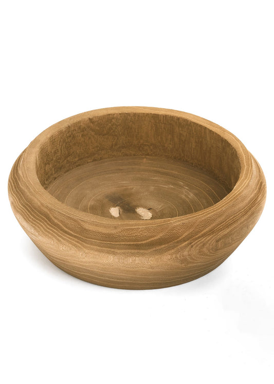 Paulownia Wood Bowl - Medium Finish
