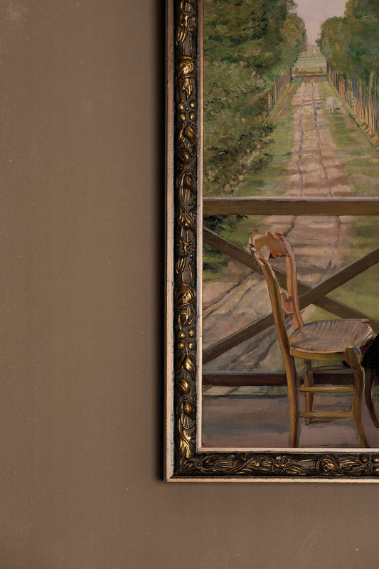 LECTURE D'ÉTÉ, VINTAGE BRONZE FRAME