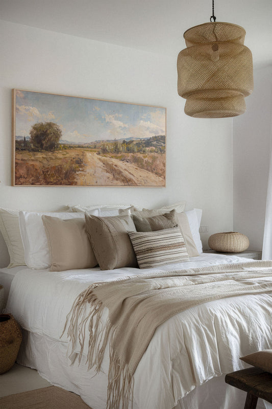 Andalusian Mirage, Work on stretched canvas