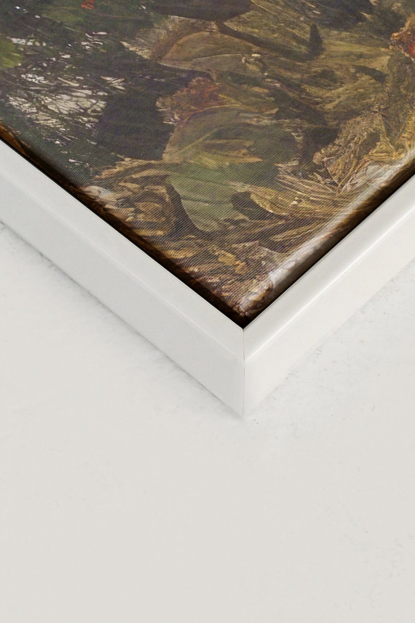 Austrian Alpenglow, Artwork on stretched canvas