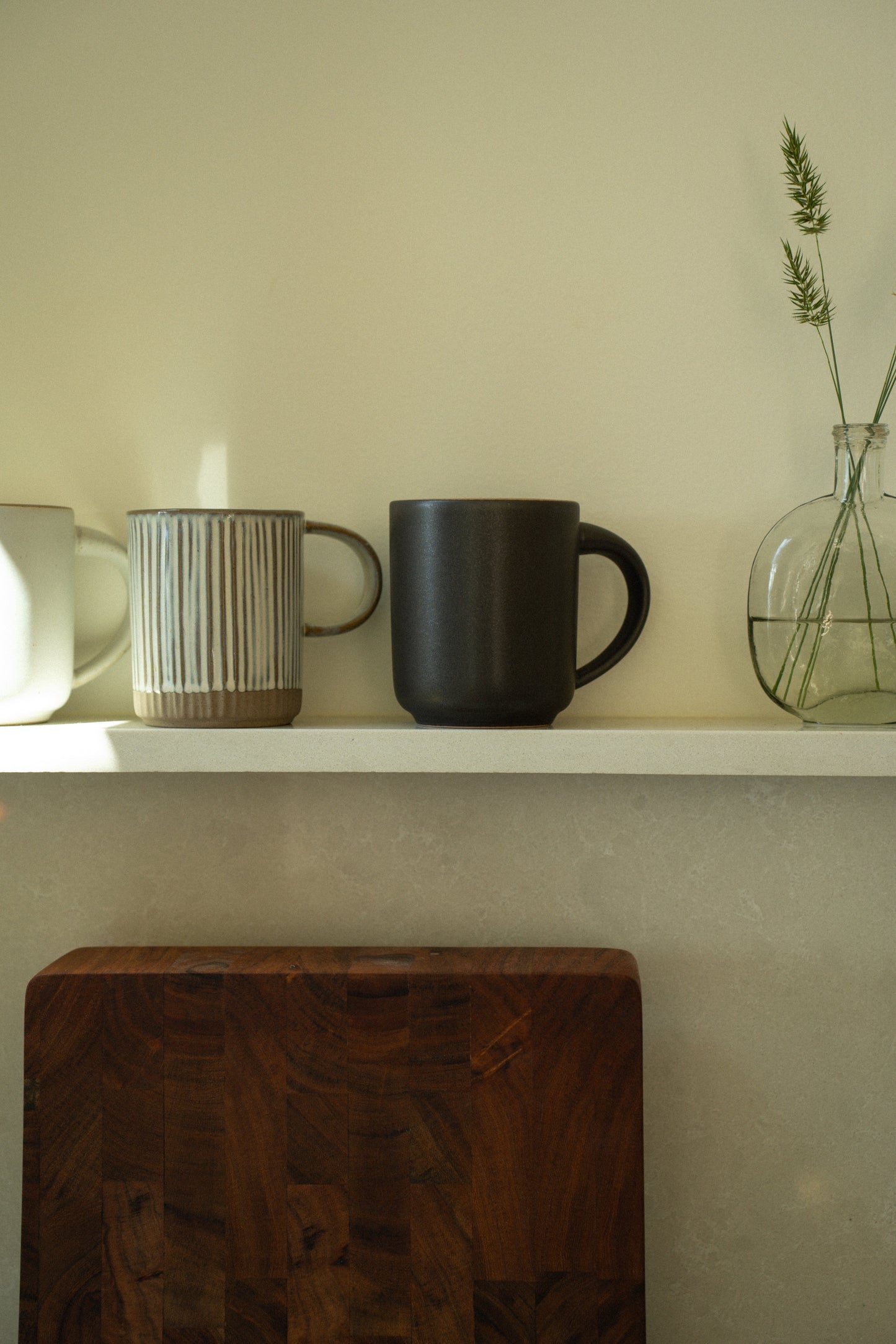 Luca Crafted Mug, Stripe
