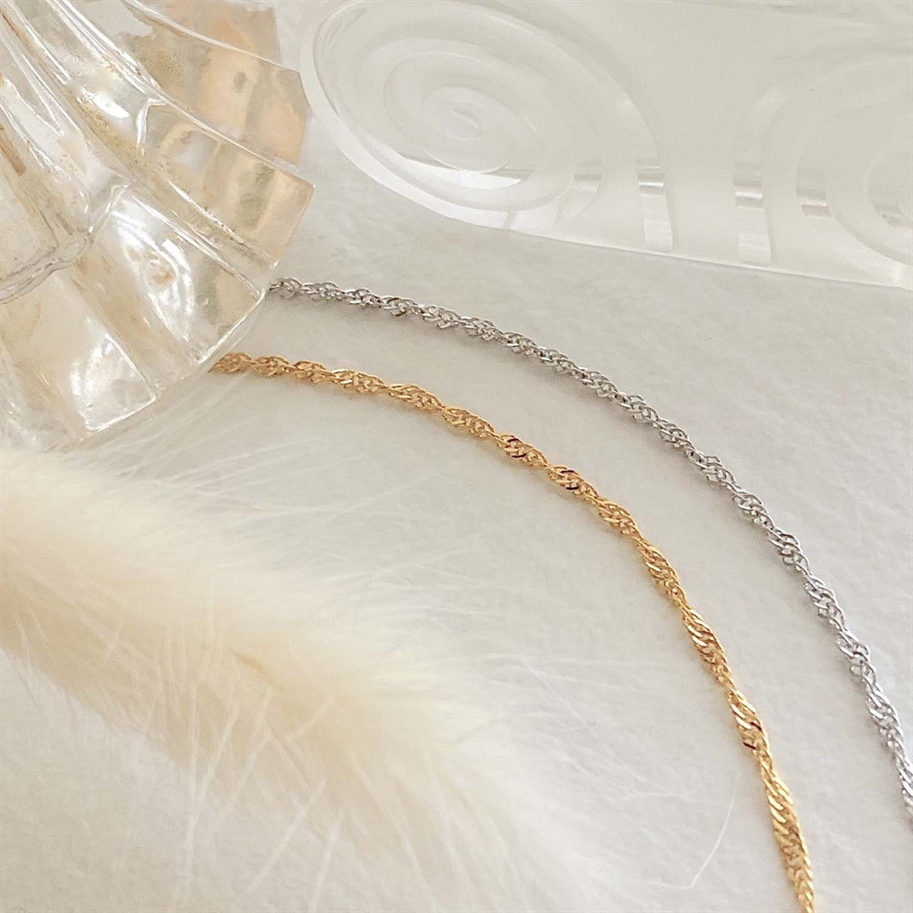 Intricate DNA Chain Bracelet