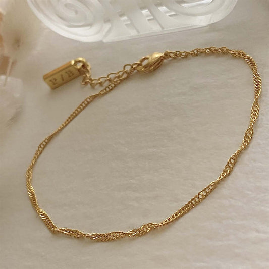 Intricate DNA Chain Bracelet