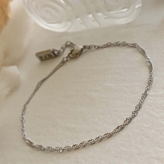 Intricate DNA Chain Bracelet
