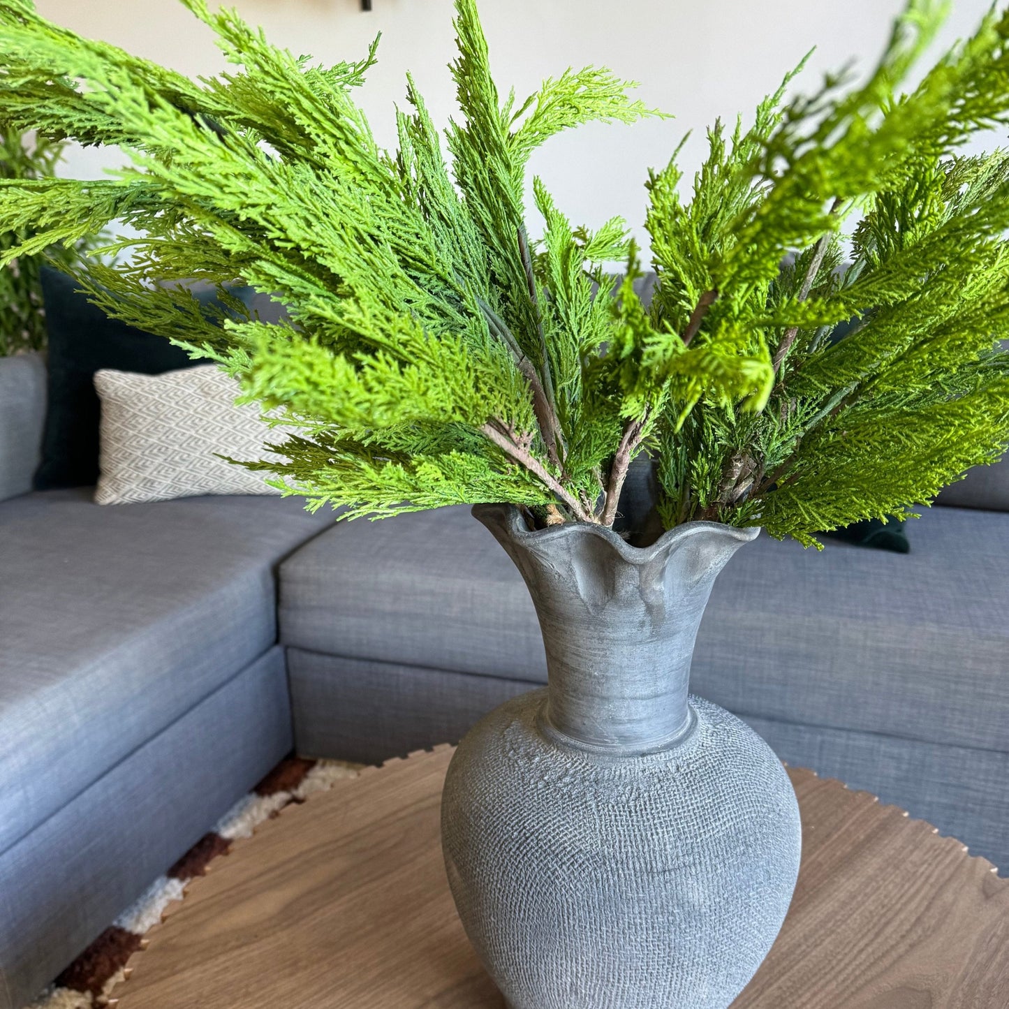 Whispy Cedar Branch