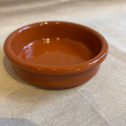 Terracotta Glazed Tapas Dish