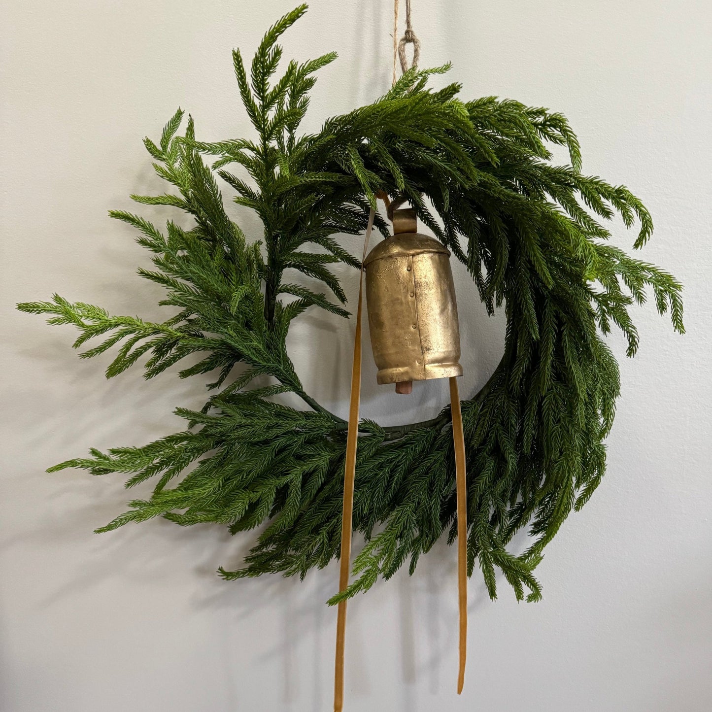 Norfolk Faux Pine Wreath 22"