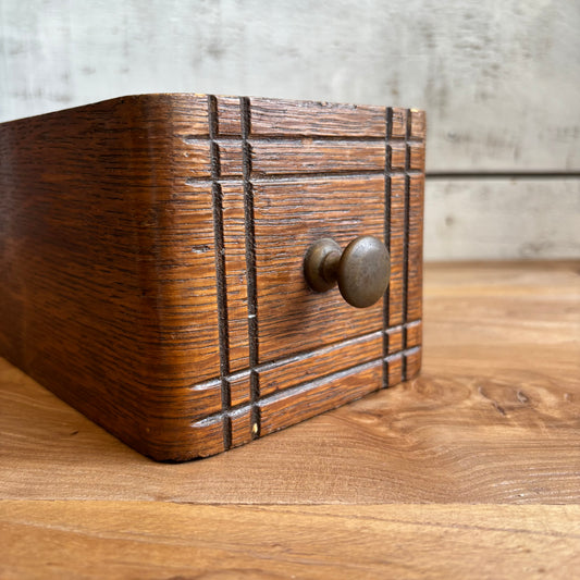Vintage Sewing Drawer w/ Brass Knob