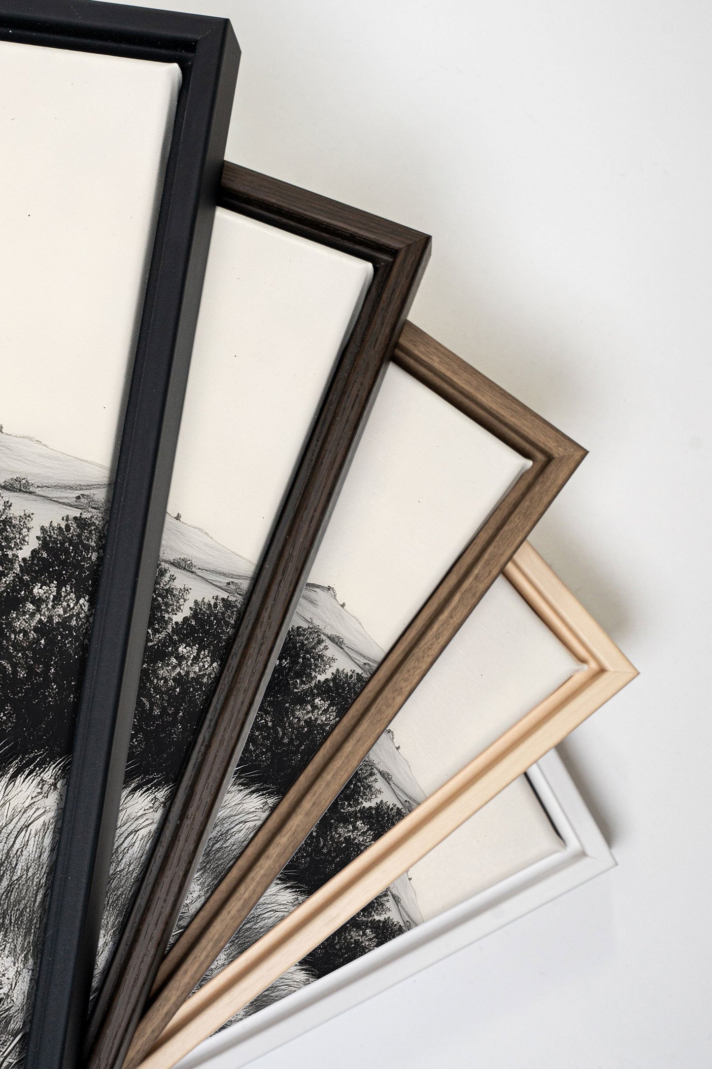 DOUCEUR DES COLLINES, Artwork on stretched canvas