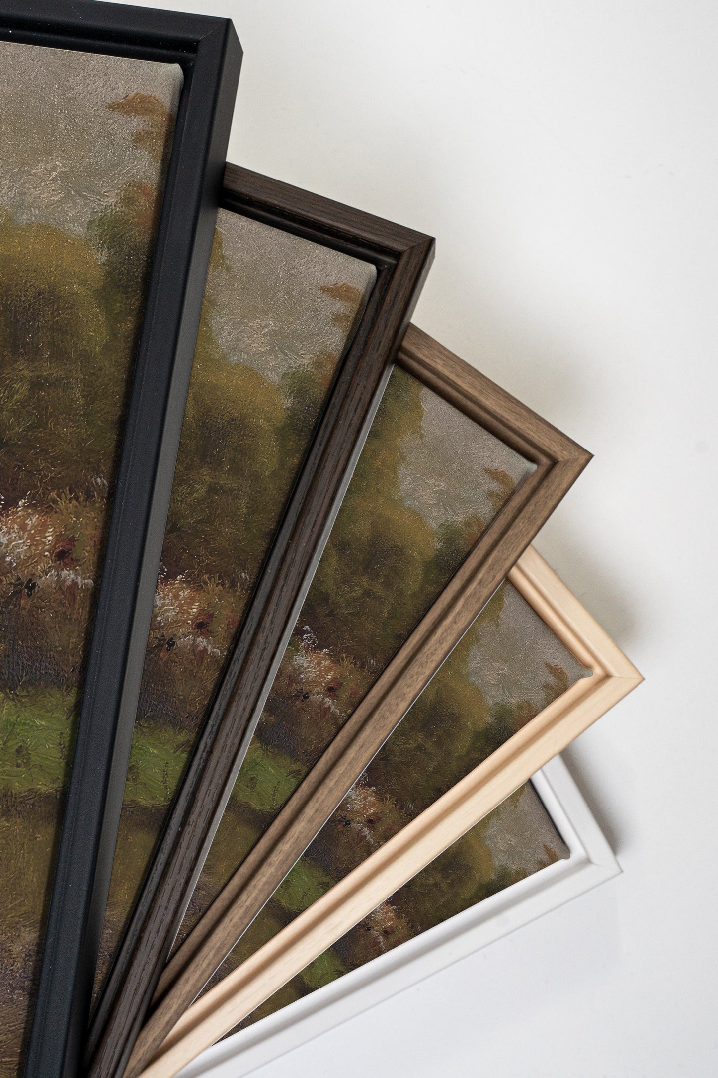 TRIO DOUCEURS CHAMPÊTRES (3 Works on stretched canvas)