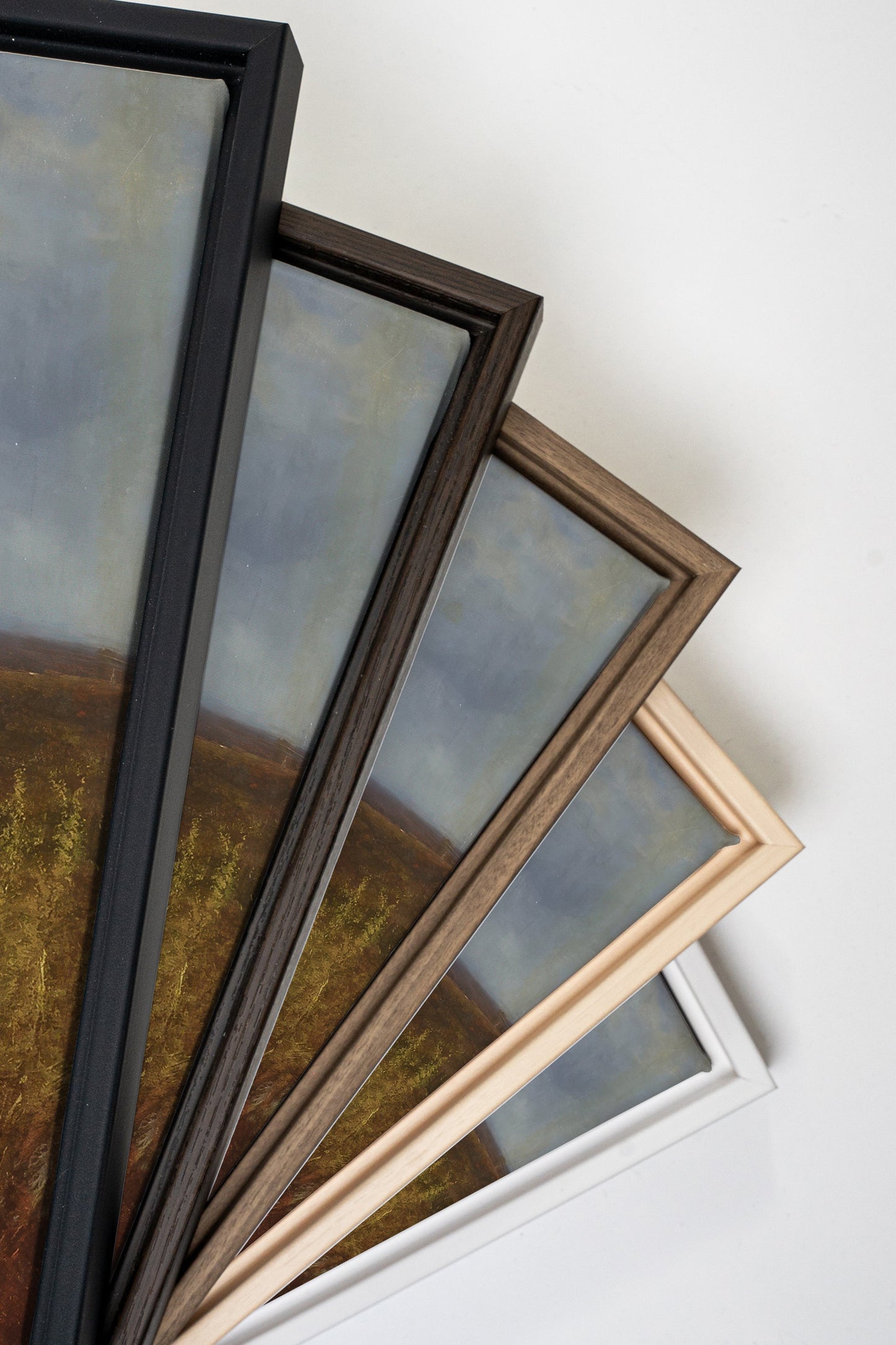 COUNTRYSIDE GLOW, Artwork on stretched canvas