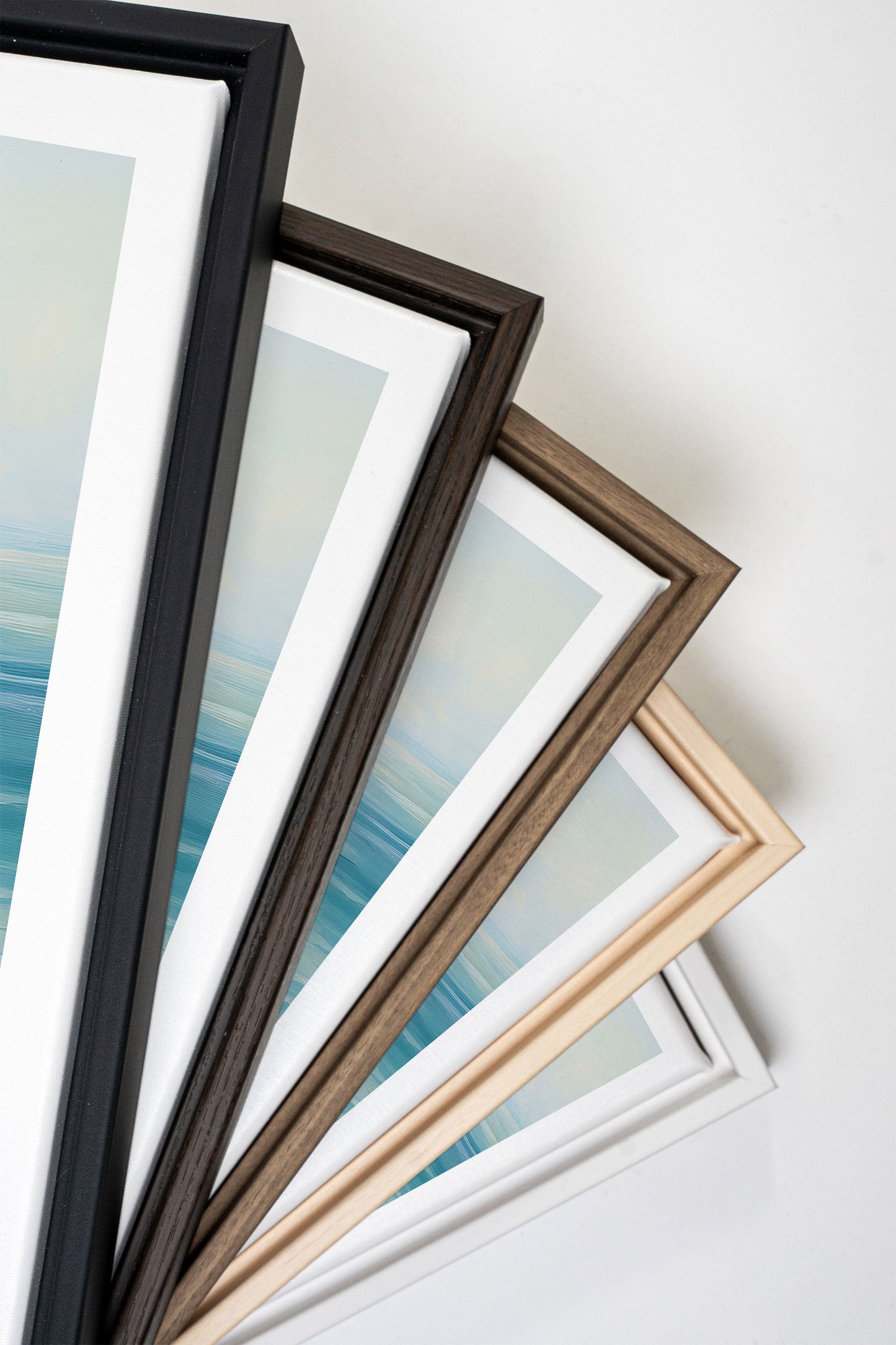 AZURE HORIZON, Artwork on stretched canvas