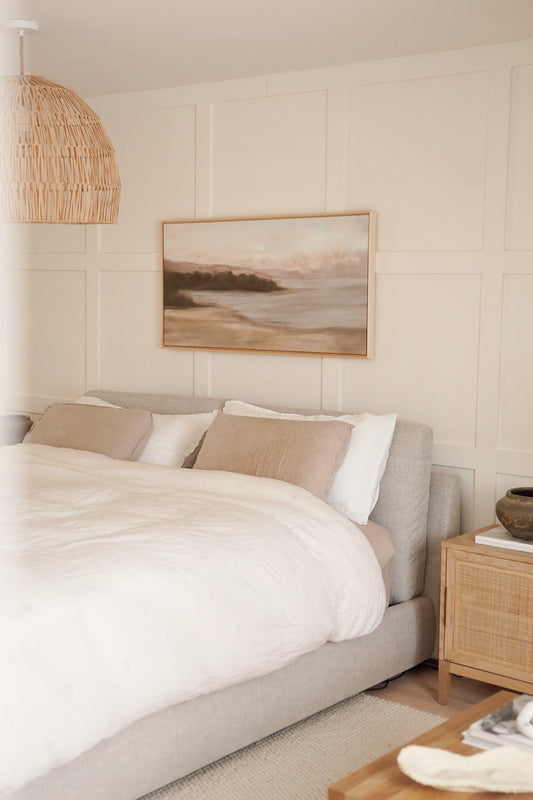 CALME SUR LA RIVE, Artwork on stretched canvas