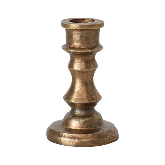 Taper Holder w/ Antique Brass Finish