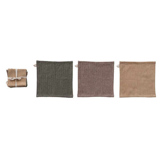 Stonewashed Cotton Dish Cloths