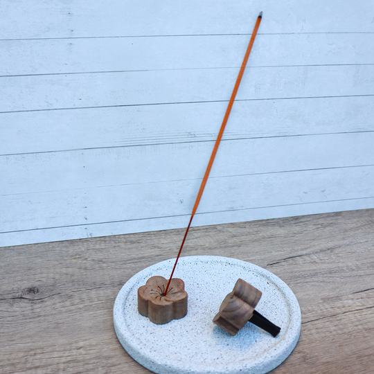Wooden Essential Oil Diffuser & Incense Holder