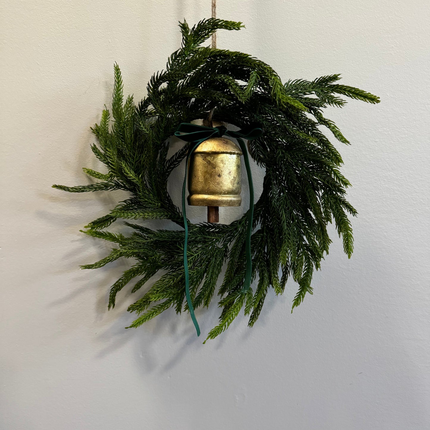 Norfolk Faux Pine Candle Ring
