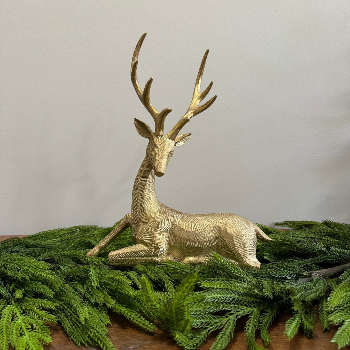 Gold Deer Statue