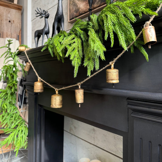 Rustic Bell Garland
