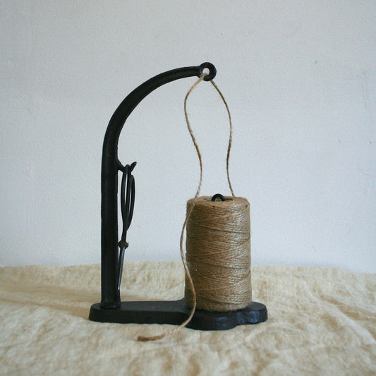 Twine Holder with Scissors - Cast Iron