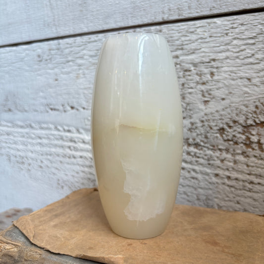 Vintage Alabaster Bud Vase