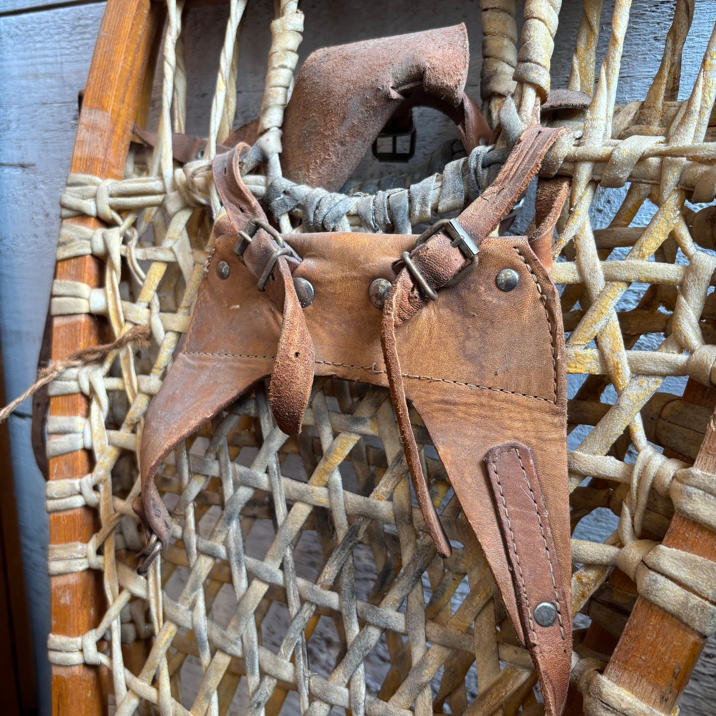 Antique Gros Louis Snow Shoes