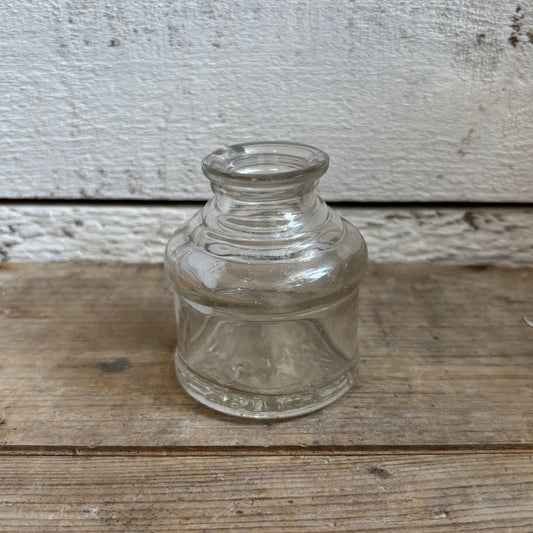 Vintage Waterman's Ink Glass Bottle