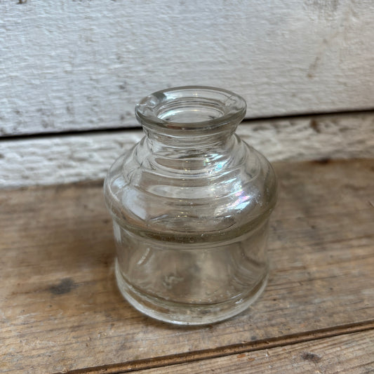 Vintage Waterman's Ink Glass Bottle