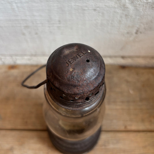 Vintage Jewel Skater Lantern - Dark Grey