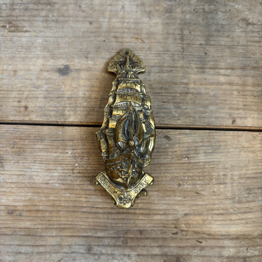 Vintage Brass Cutty Sark Door Knocker
