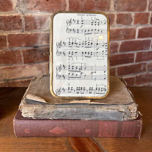 Brass Standing Picture Frame