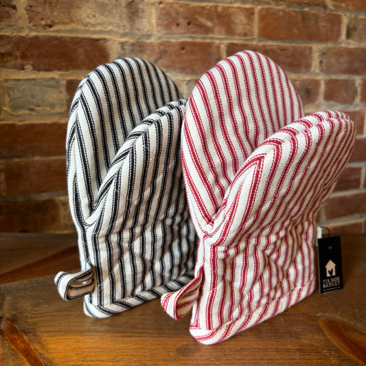 Ticking Oven Mitt