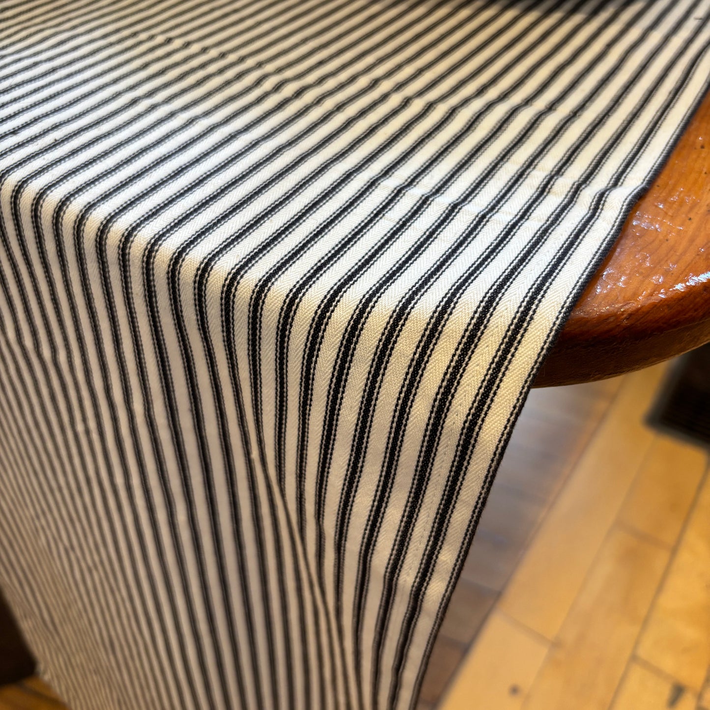 Ticking Table Runner - 108"