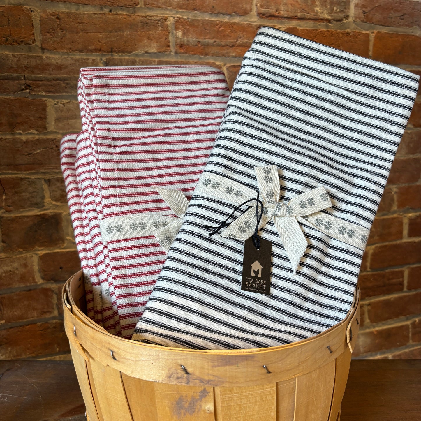 Ticking Table Runner - 108"