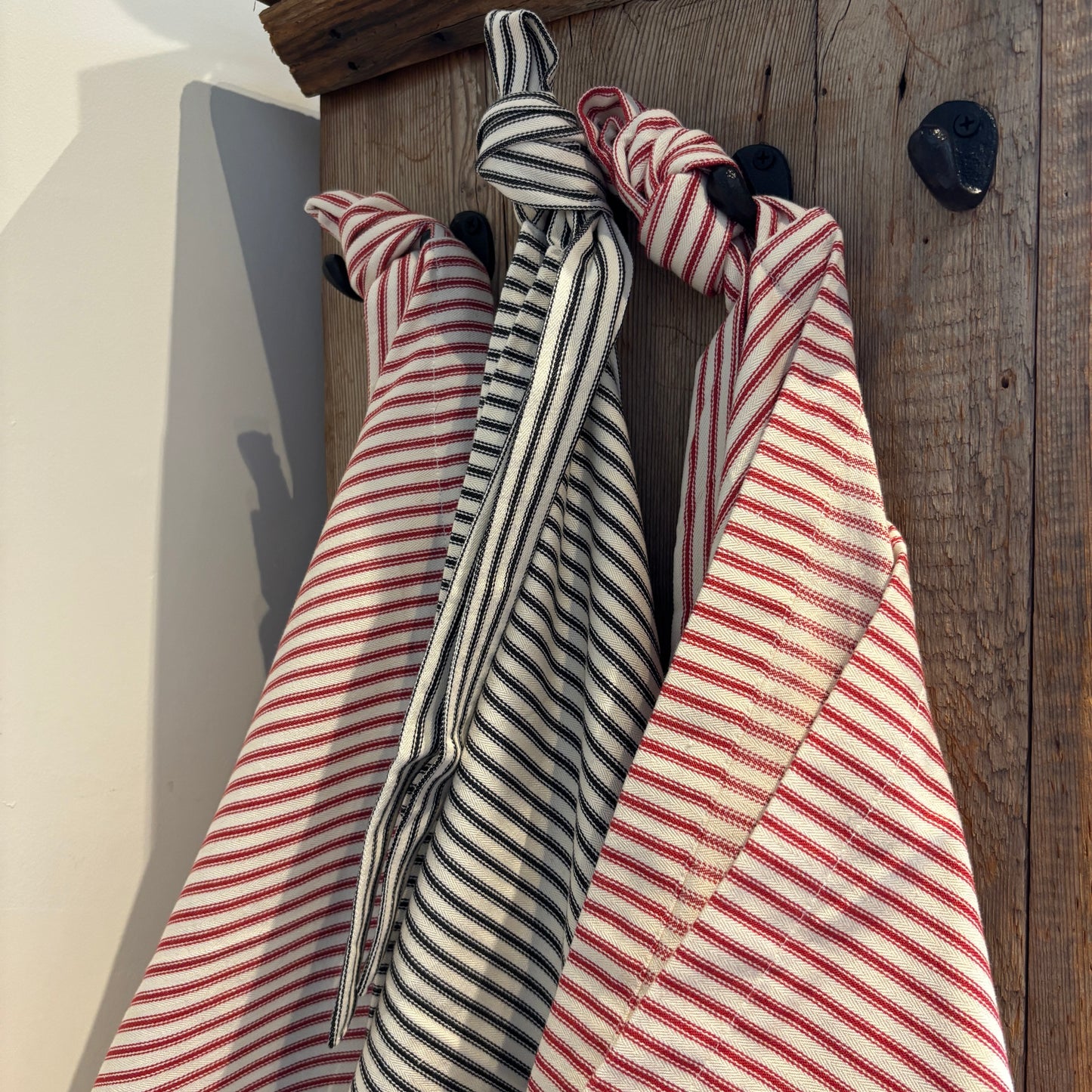 Ticking Butcher's Apron