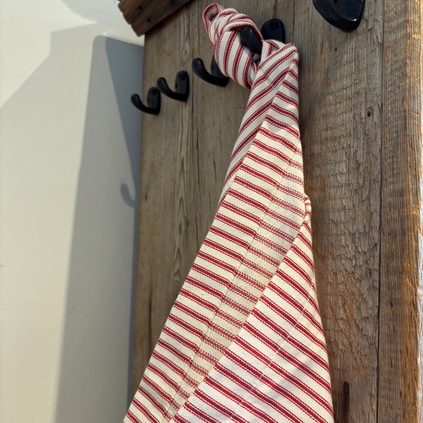Ticking Butcher's Apron