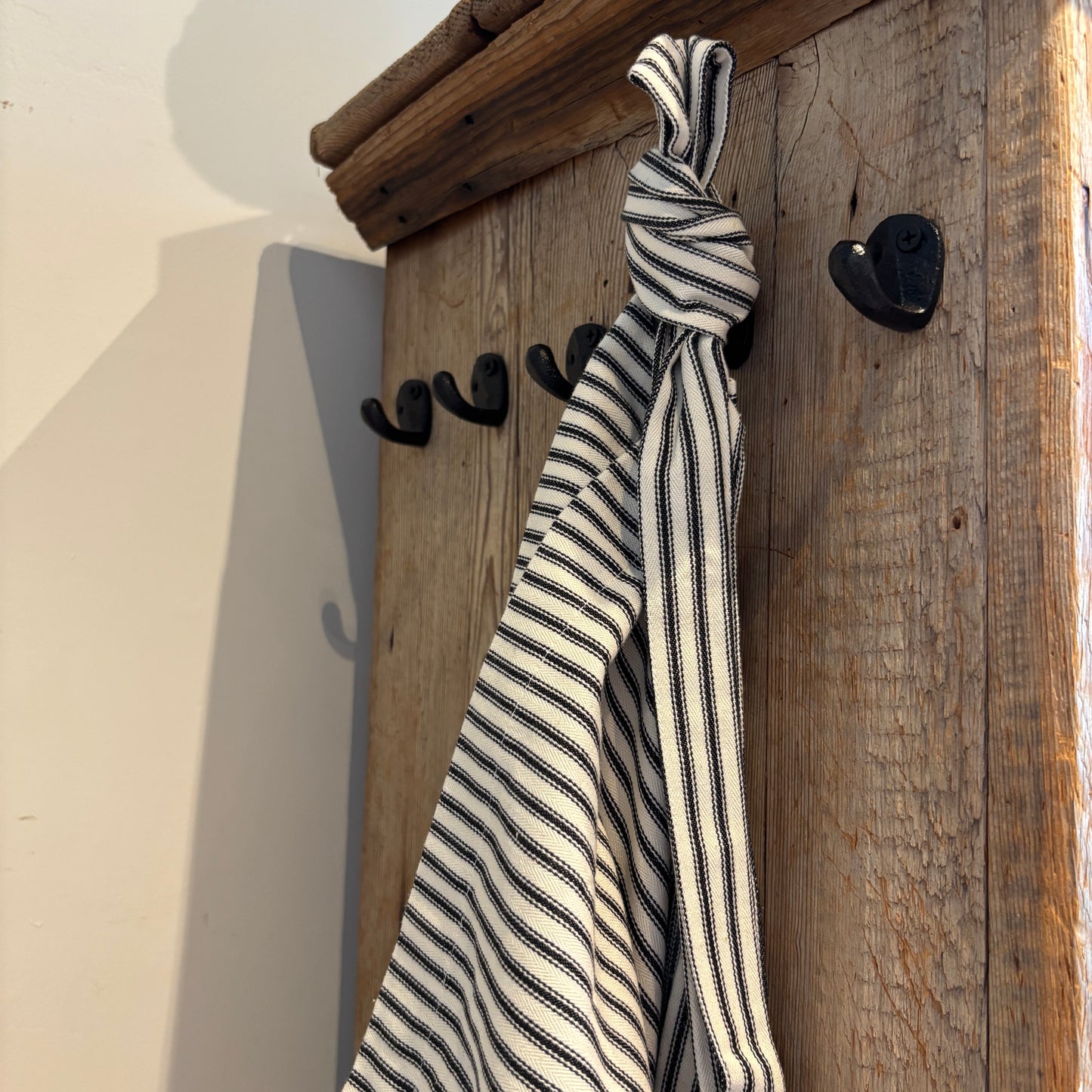 Ticking Butcher's Apron