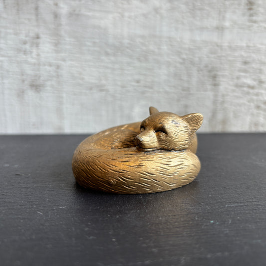 Gold Resin Woodland Animal