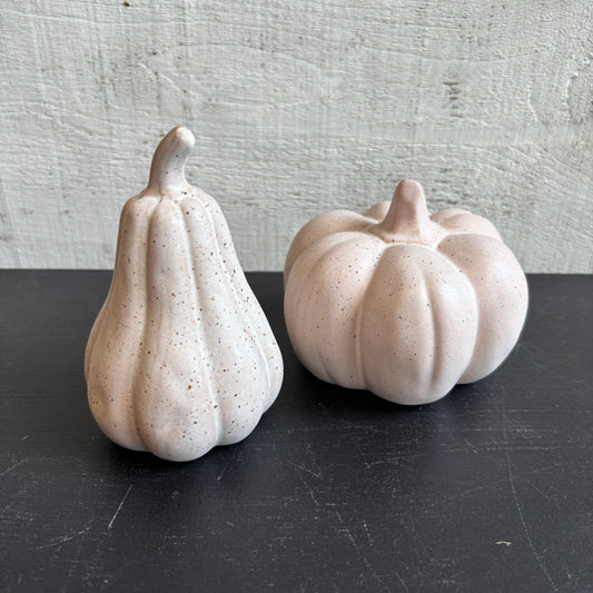 Reactive Glaze Stoneware Pumpkin