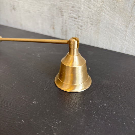 Metal Candle Snuffer - Brass Finish