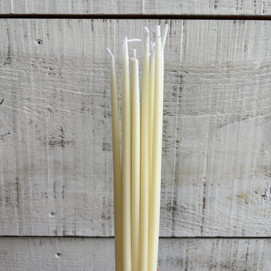 1/4" Thin Taper Candle - Unscented