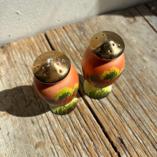 Sunset Landscape Salt & Pepper Shakers - Set of 2