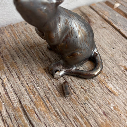 Reactive Glaze Stoneware Rat