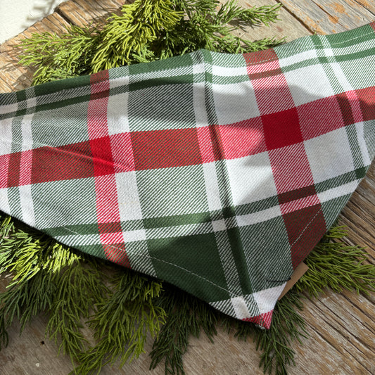 Brushed Cotton Flannel Dog Scarf