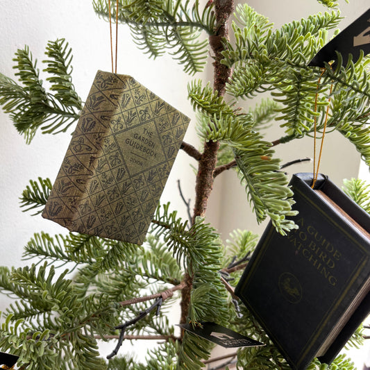 Fabric Book Ornament