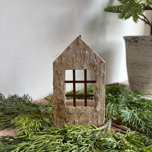 Birch Bark Houses w/ Windows