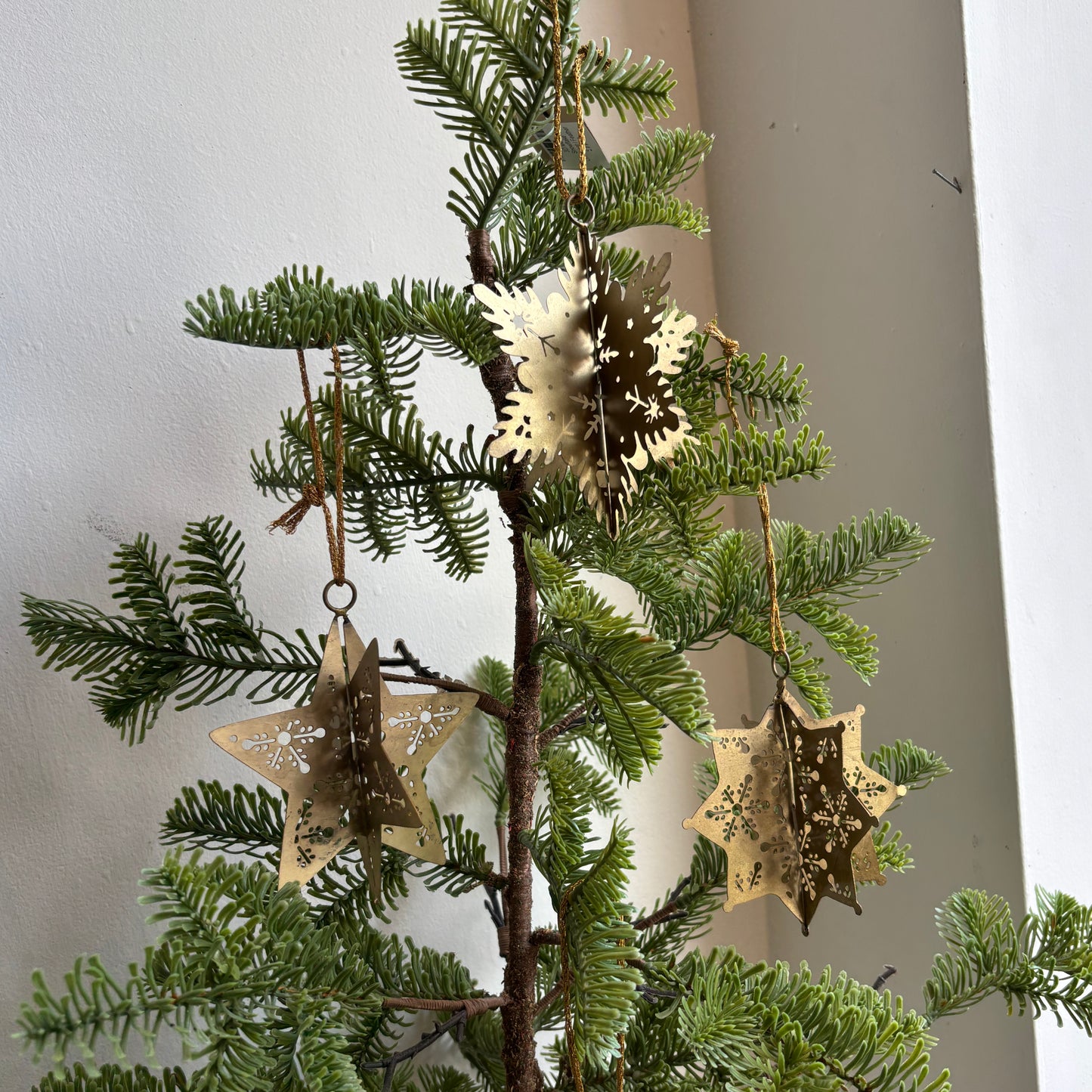 3D Metal Snowflake Ornament