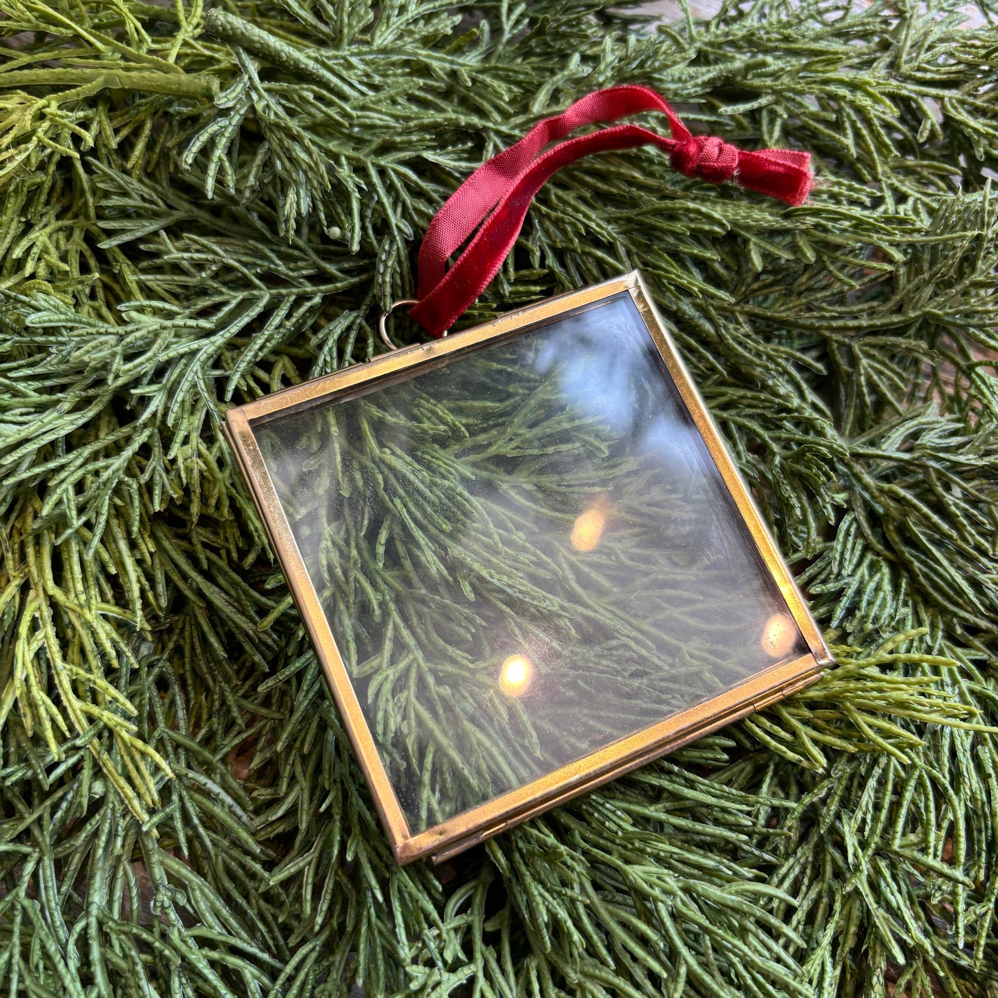 Gold Frame Ornament